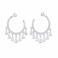 Ohrringe Ultima Edizione Dame Cerchi in Silber OAO7326